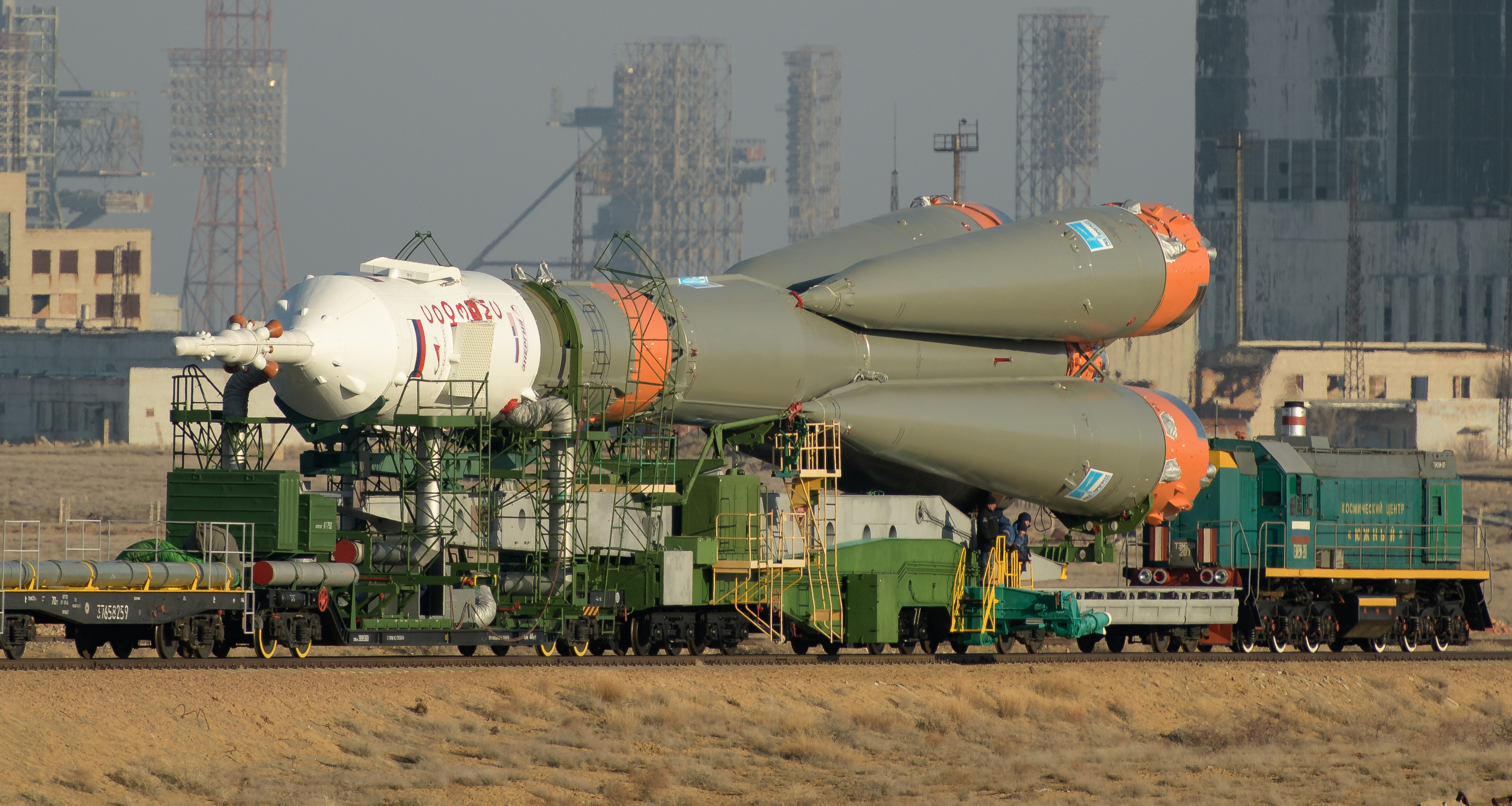 Soyuz rocket, Baikonur Cosmodrome